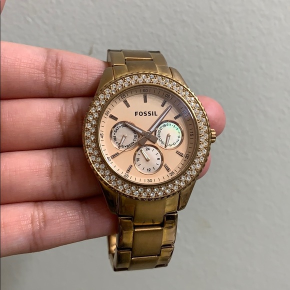 Fossil Accessories - Fossil Rose Gold Women’s Stainless Steel Watch